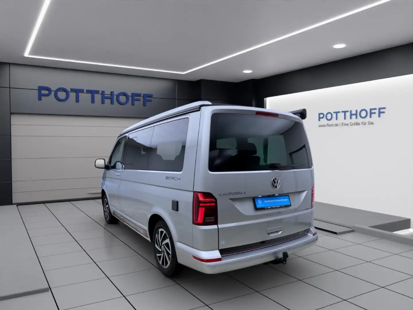 Volkswagen T6.1 California 2.0 TDI DSG BEACH EDITION STDHZG AHK NAVI KAMERA Silber - 2