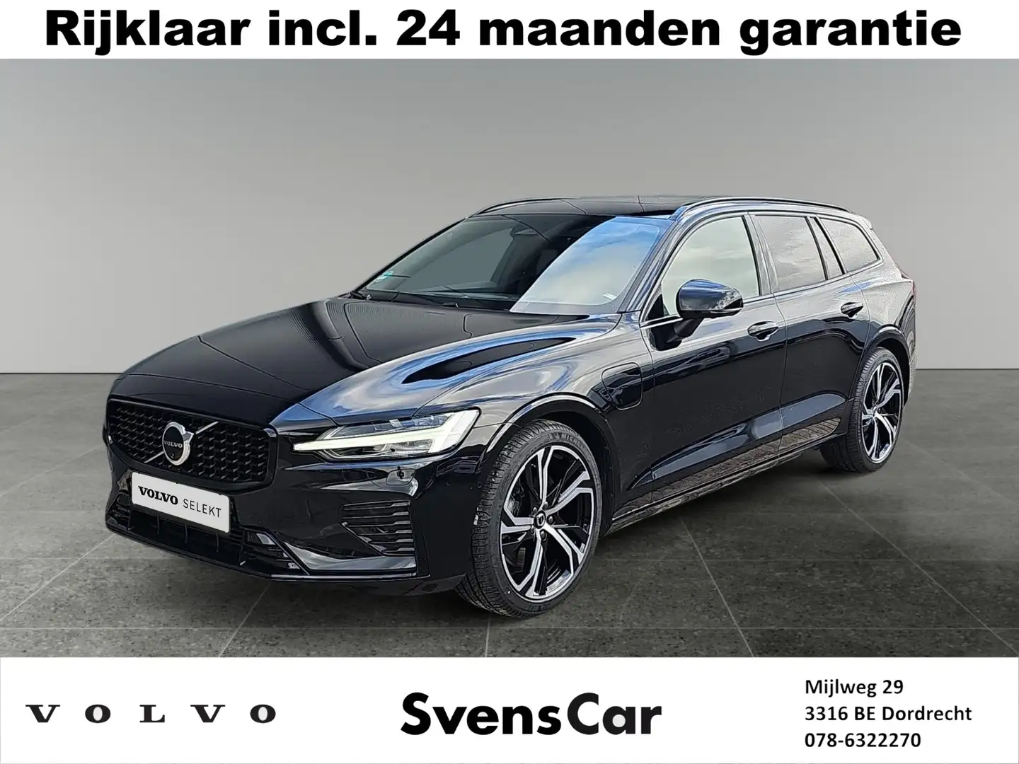 Volvo V60 2.0 T6 Plug-in hybrid AWD Ultra Dark | Sportstoele Noir - 1