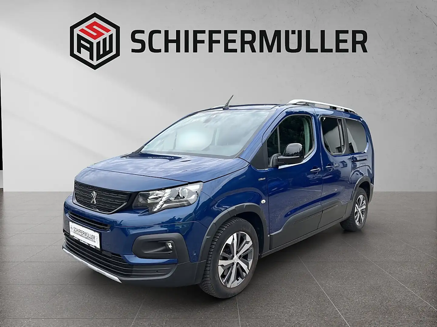 Peugeot Rifter 1,5 BlueHDI 130 S&S GT Line EAT8 Aut. Blau - 1