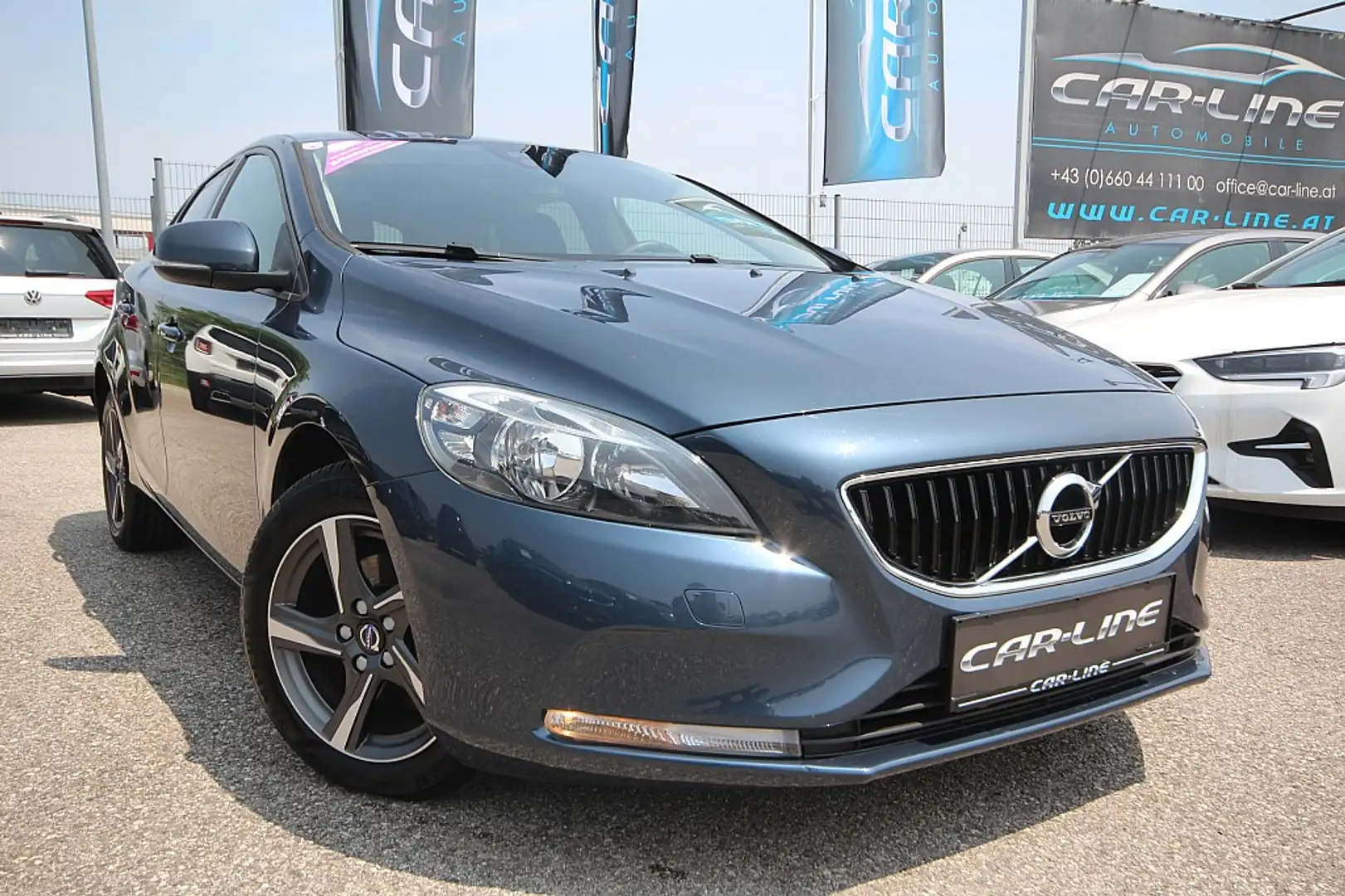 Volvo V40 D2 |AHK |Navi ,.... Blauw - 1