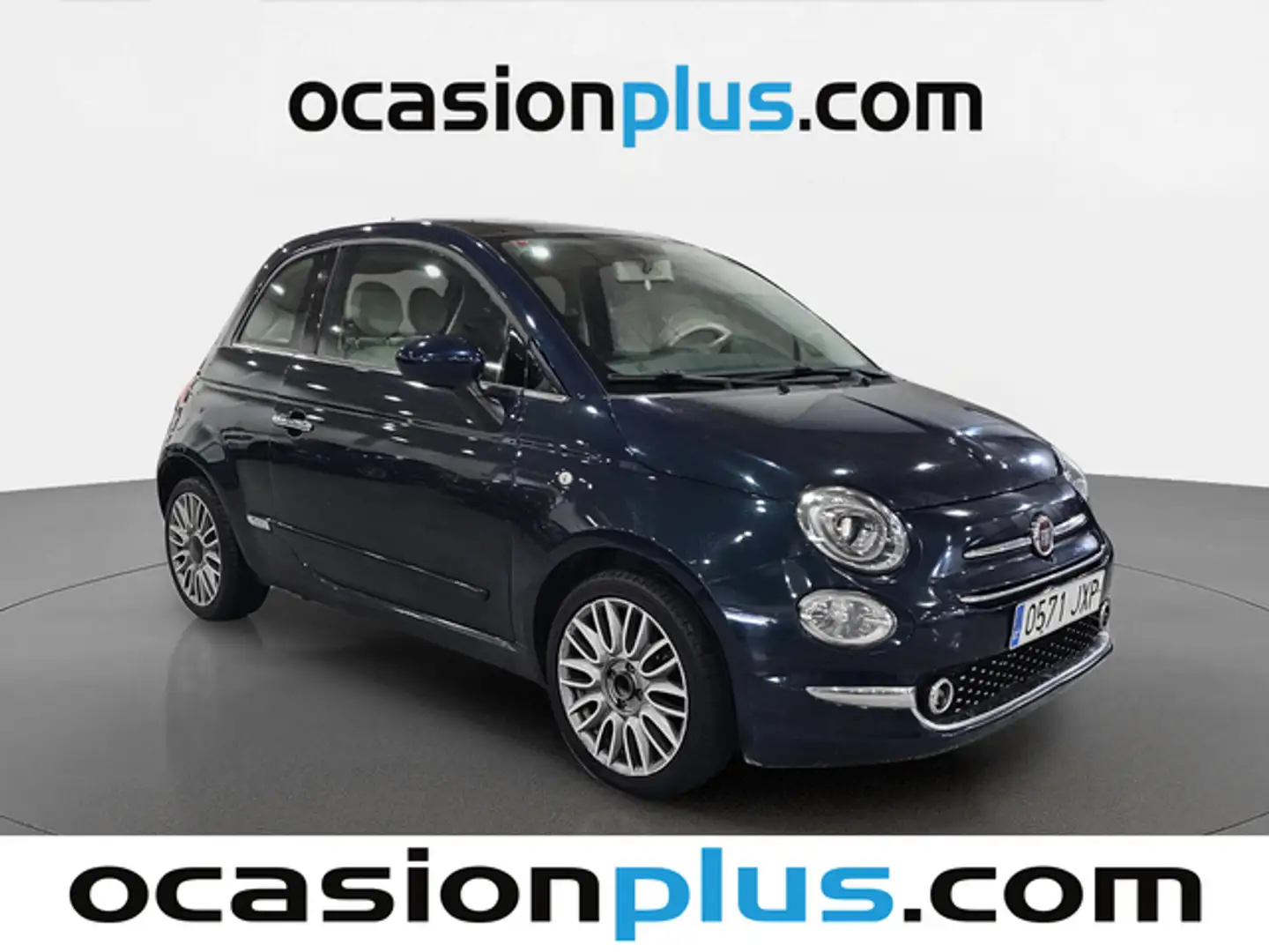 Fiat 500 1.2 Lounge Azul - 2