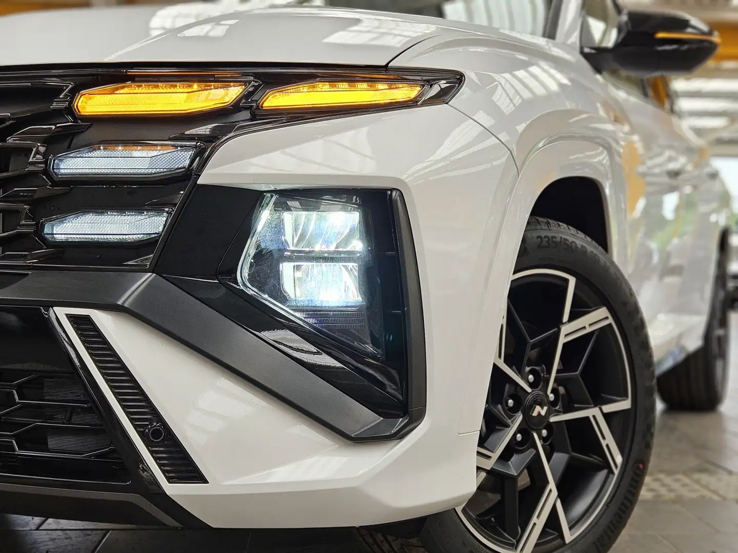 Hyundai TUCSON TUCSON 1.6 T-GDi N-Line MHEV 19" Alu Kam. Navi Blanco - 2