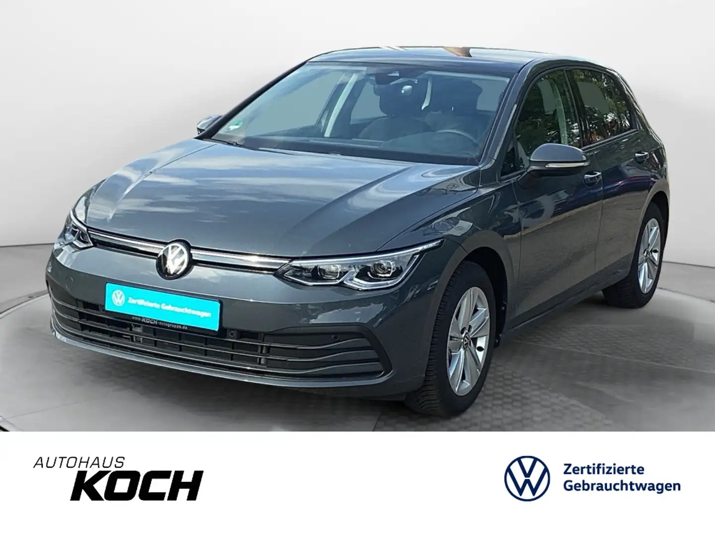 Volkswagen Golf VIII 1.5TSI Life Pano Navi LED Gris - 1