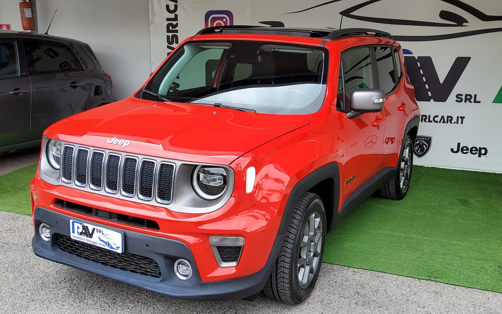 Jeep Renegade Renegade 2019 1.6 mjt Limited 2wd 120cv ddct Rosso - 2