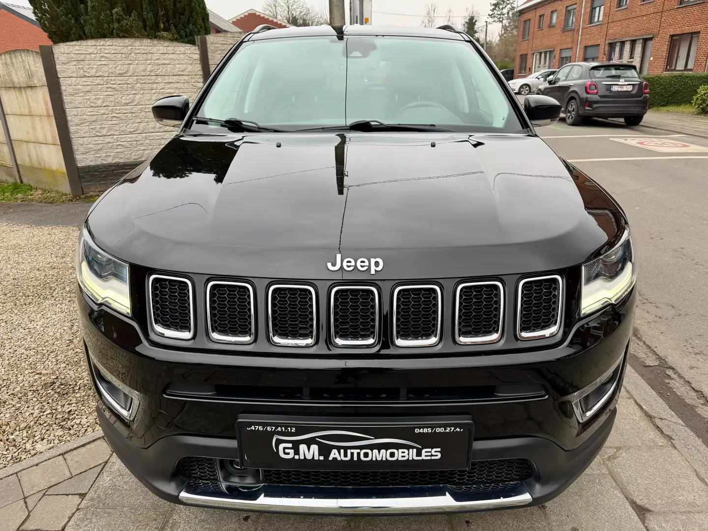Jeep Compass 1.6 MJD 4x2 Limited (EU6d)*GPS*XENON*CUIR*AIRCO* Zwart - 2