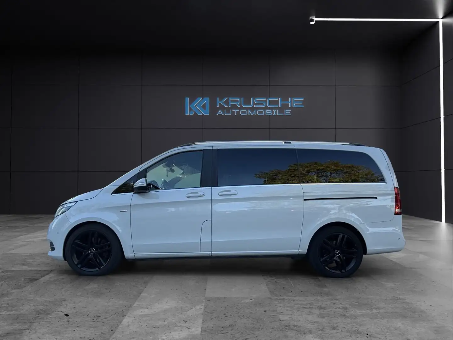 Mercedes-Benz V 250 d *360°*ACC*AHK*Burmester*Tische*2.Hd* Blanc - 2