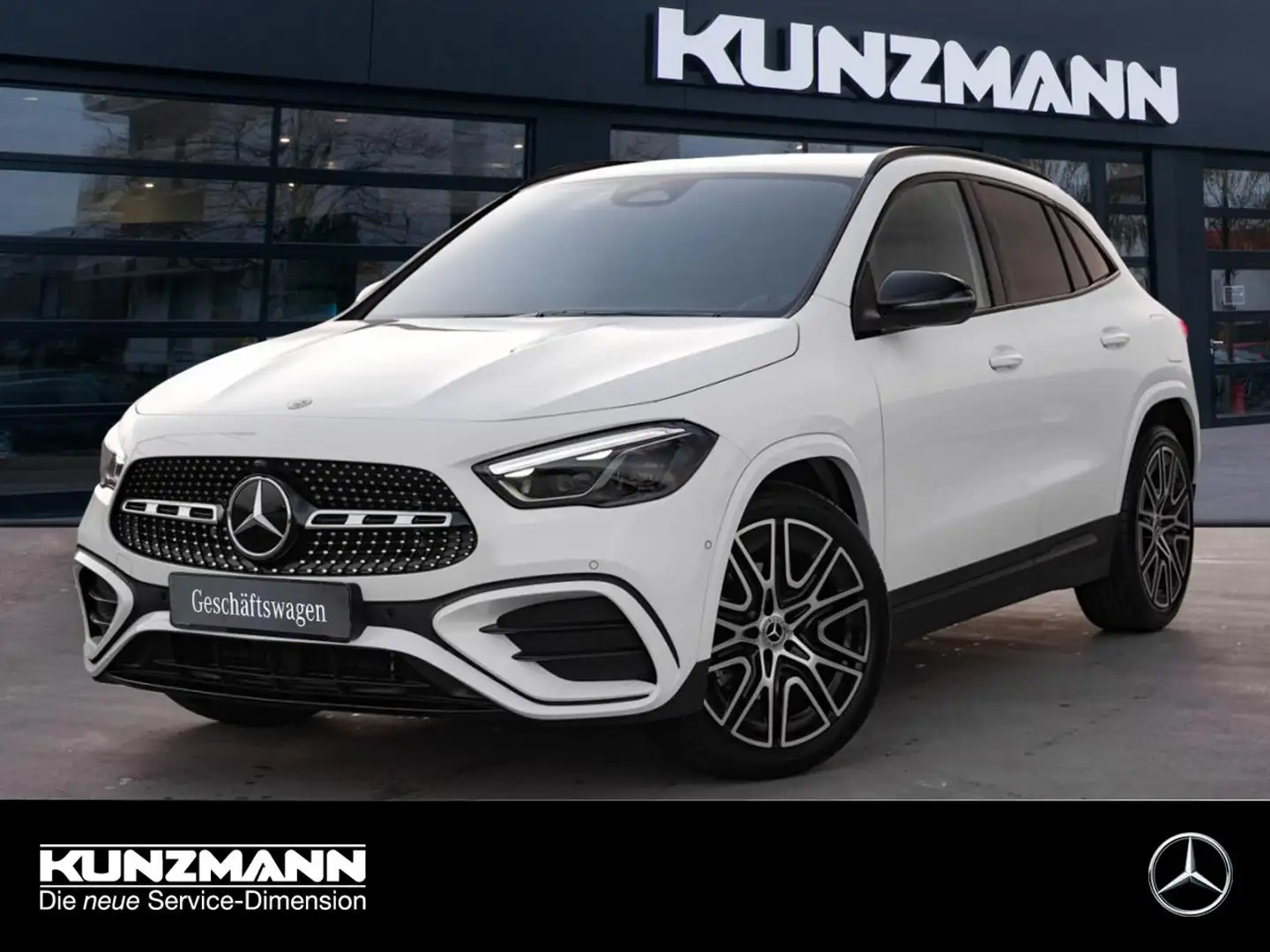 Mercedes-Benz GLA 200 AMG Night MBUXNavi-Prem. Kamera AHK Weiß - 1