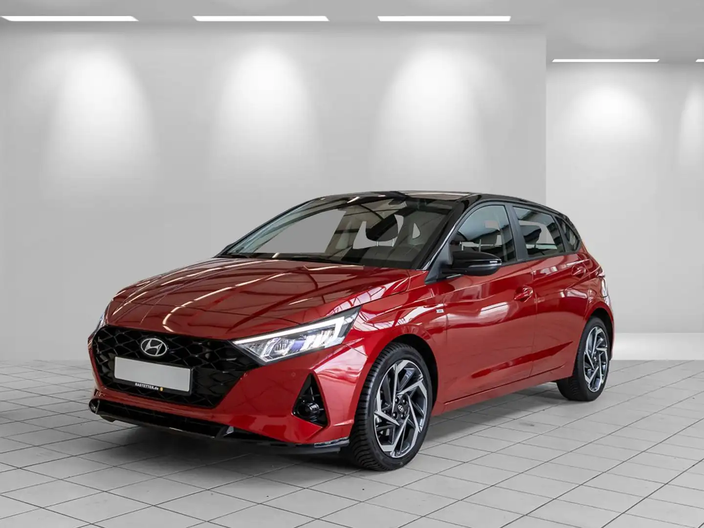 Hyundai i20 T-GDI DCT Trend Zweifarb+CarPlayNavi+LED+virtCP+Ka Rot - 2