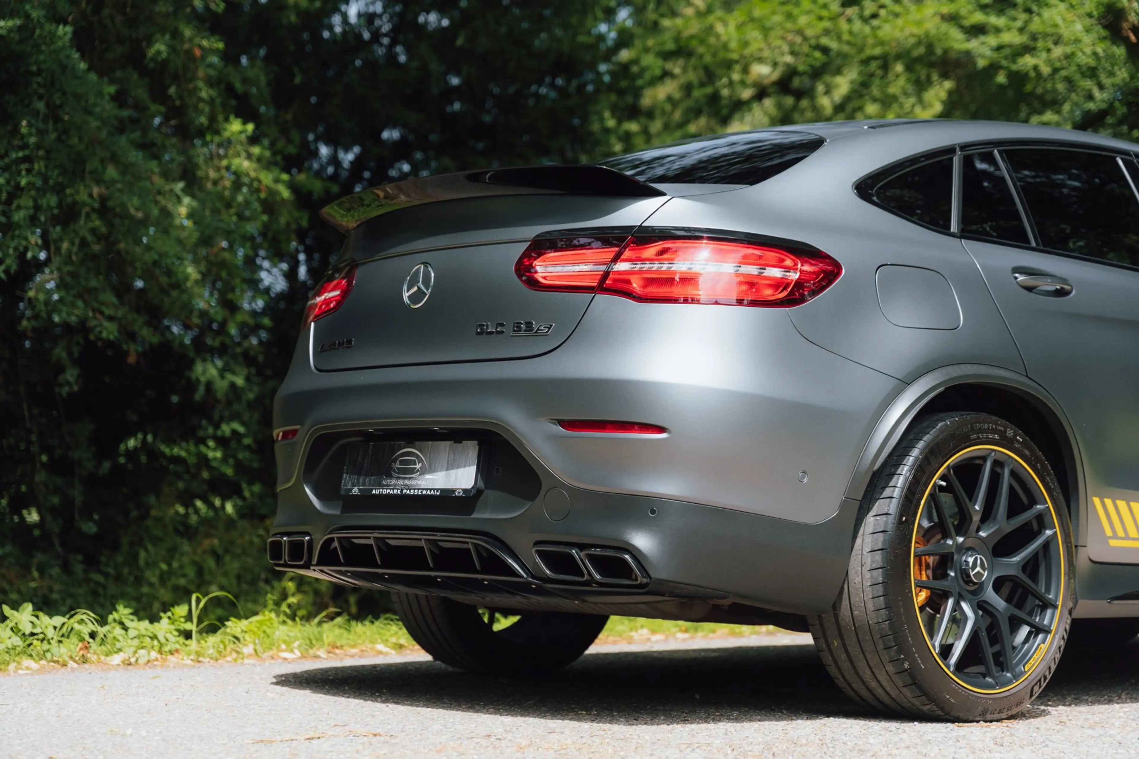 Mercedes-Benz GLC 63 AMG Coupé S Edition 1 4MATIC+ Pano, Kuipstoelen, 360° — photo 9