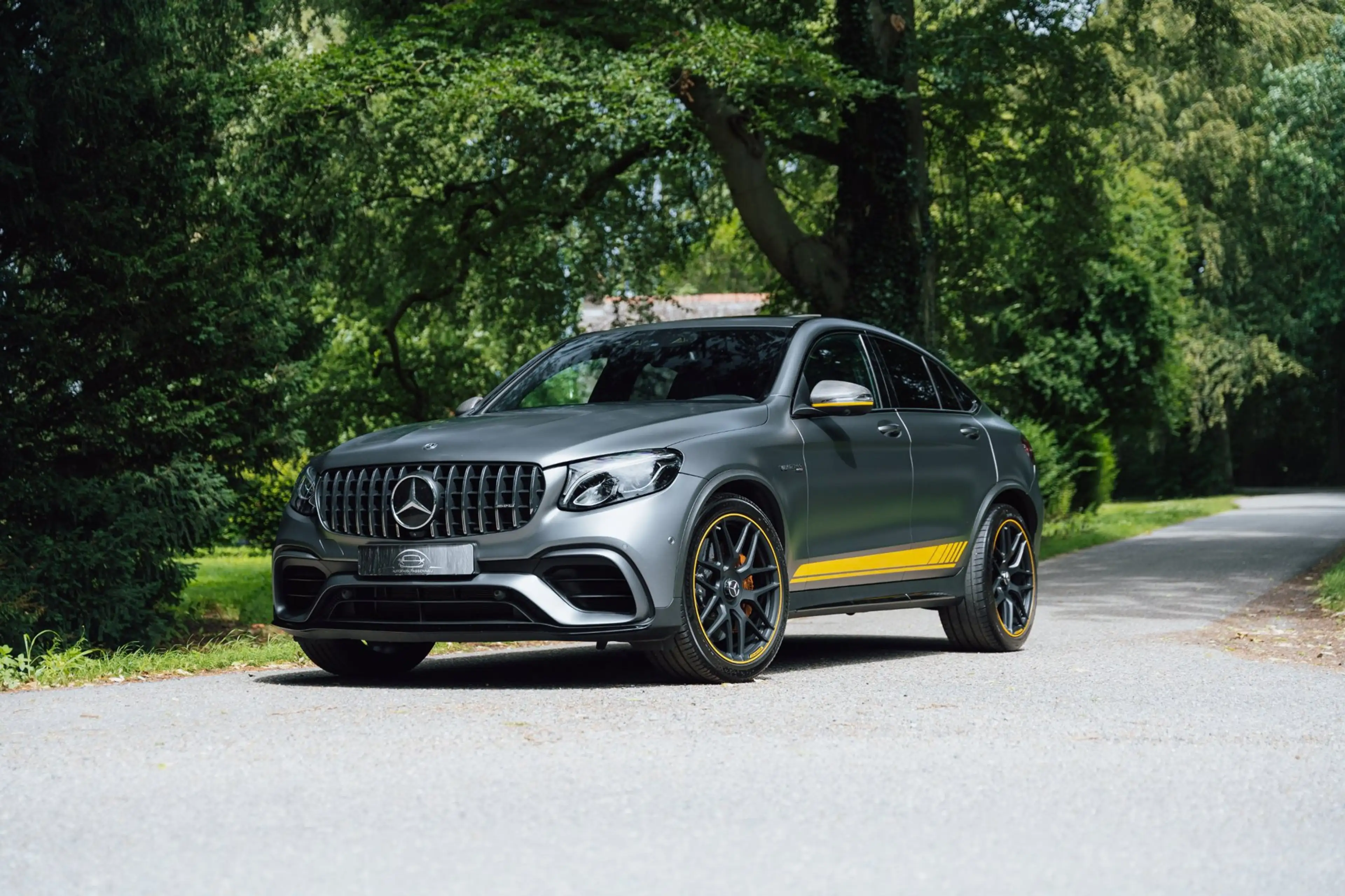 Mercedes-Benz GLC 63 AMG Coupé S Edition 1 4MATIC+ Pano, Kuipstoelen, 360° — photo 2