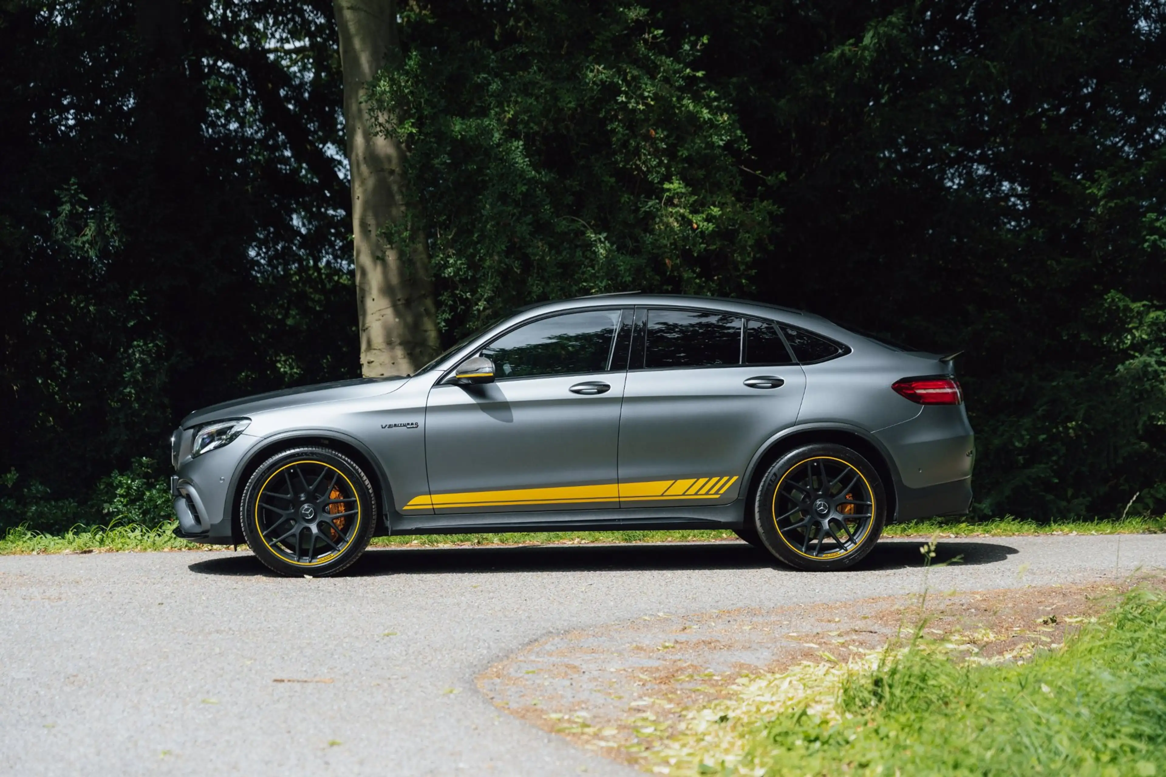 Mercedes-Benz GLC 63 AMG Coupé S Edition 1 4MATIC+ Pano, Kuipstoelen, 360° — photo 5
