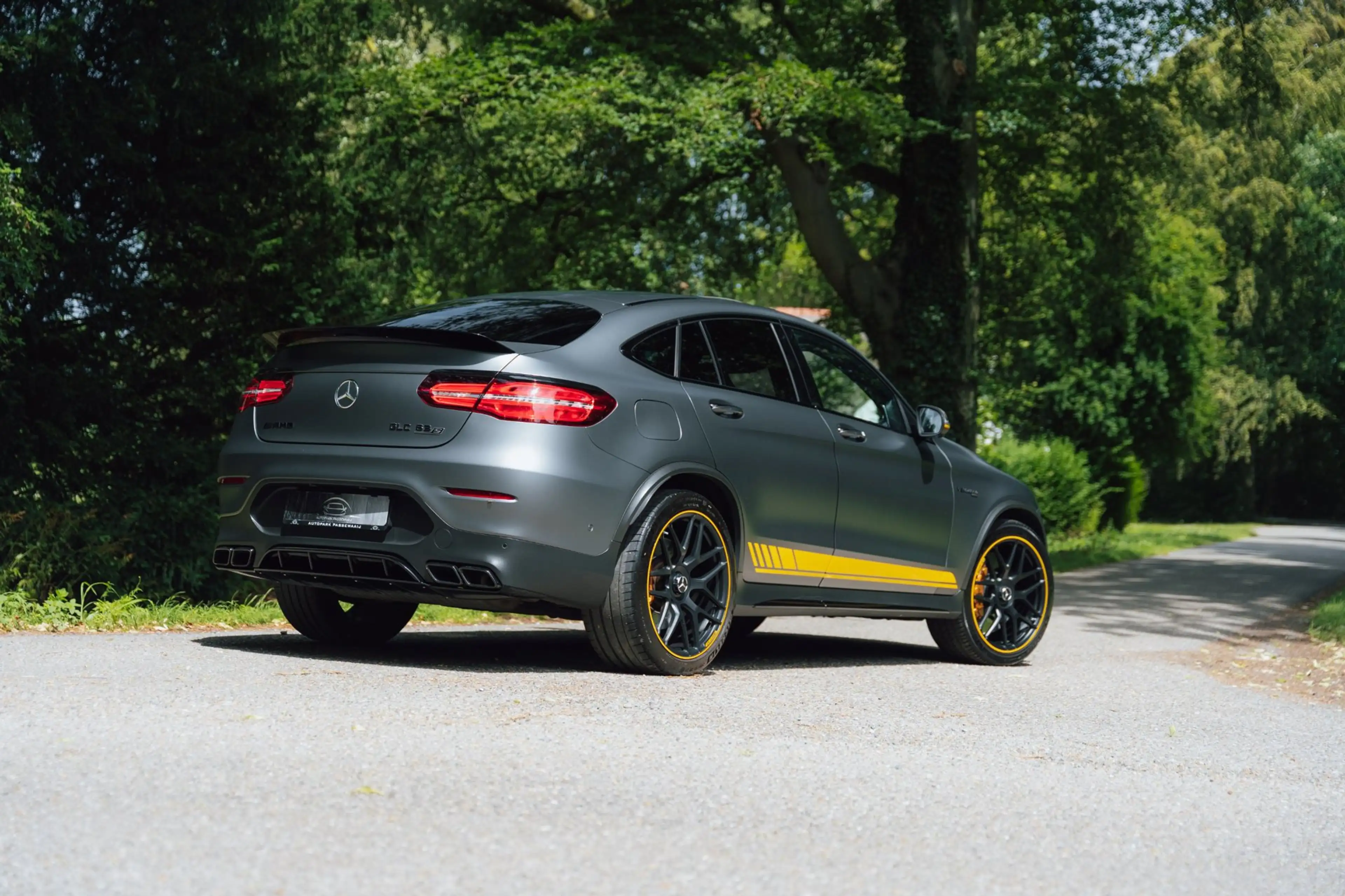 Mercedes-Benz GLC 63 AMG Coupé S Edition 1 4MATIC+ Pano, Kuipstoelen, 360° — photo 8