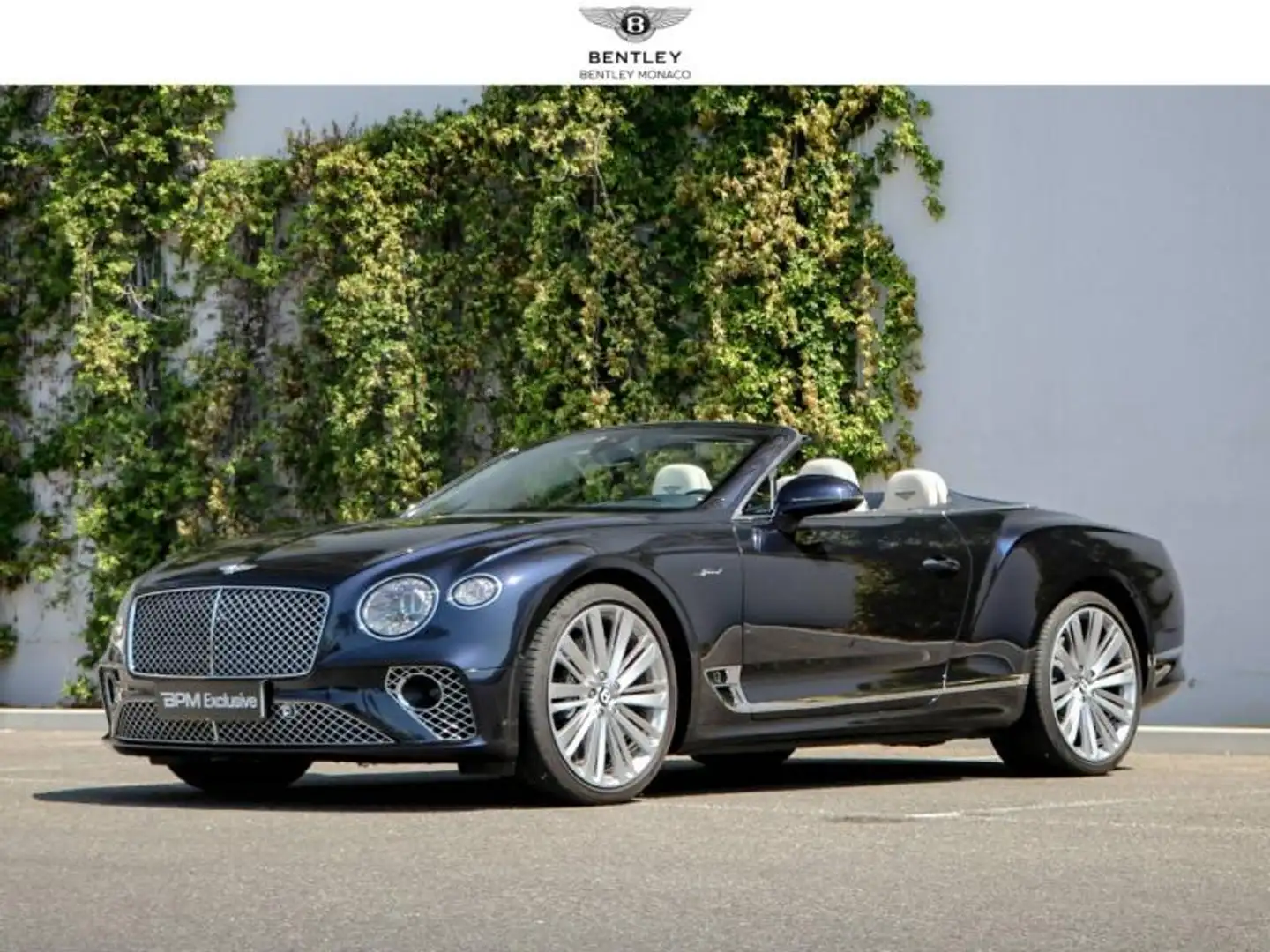 Bentley Continental GTC Speed W12 6.0 659ch Blau - 1