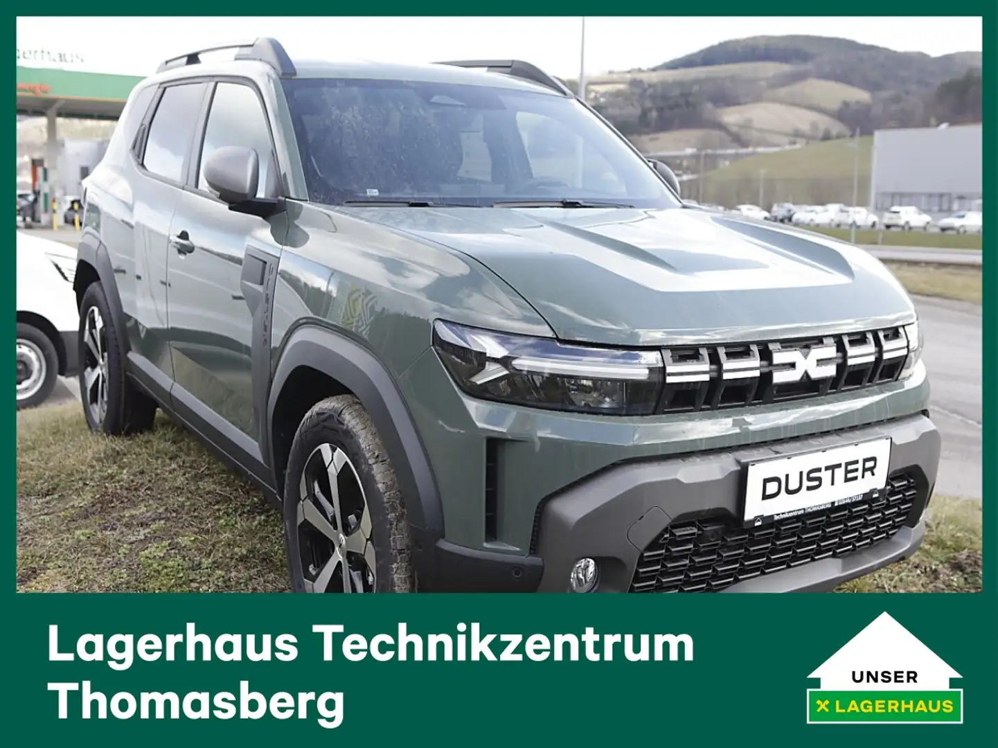 Dacia Duster Journey TCe 130 mHev Grün - 1