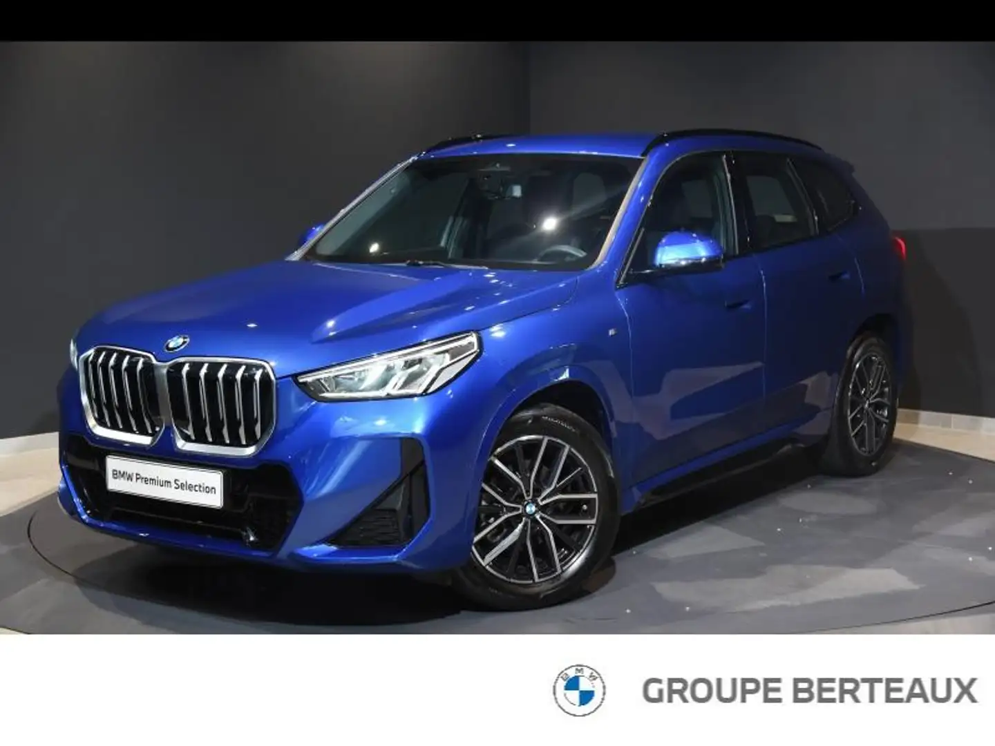 BMW X1 sDrive18i 136ch M Sport Bleu - 1