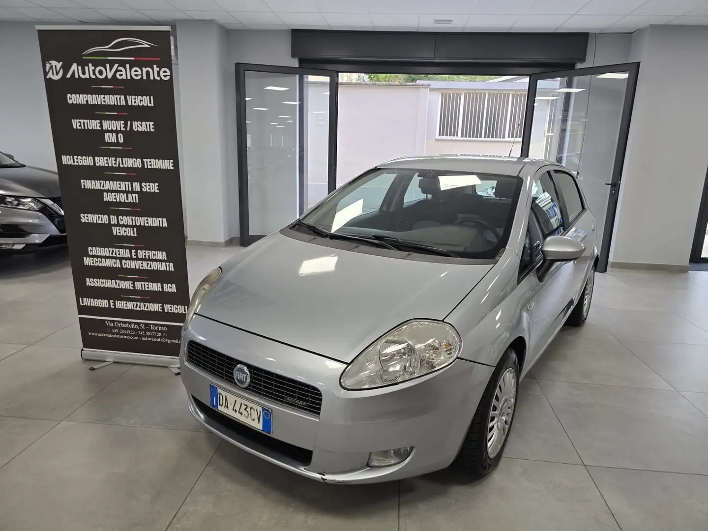 Fiat Grande Punto Grande Punto 1.3 MJT 75 CV 5 porte Dynamic Grau - 1