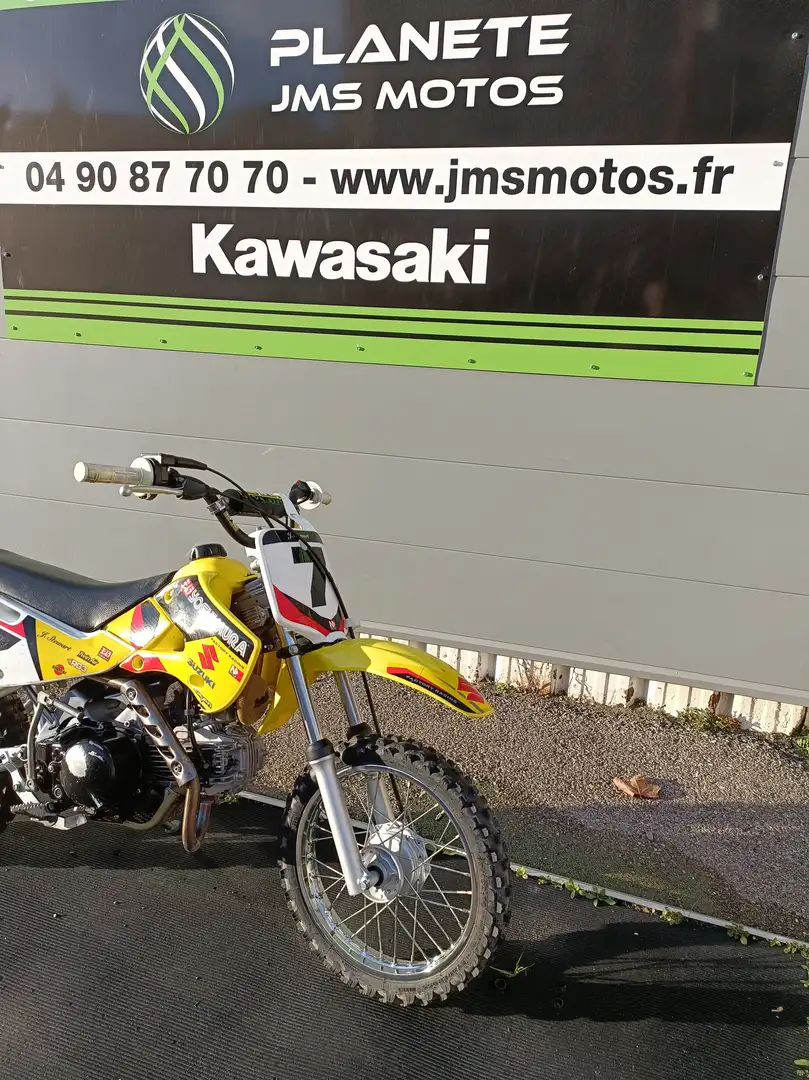 Suzuki DR-Z 110 Jaune - 2
