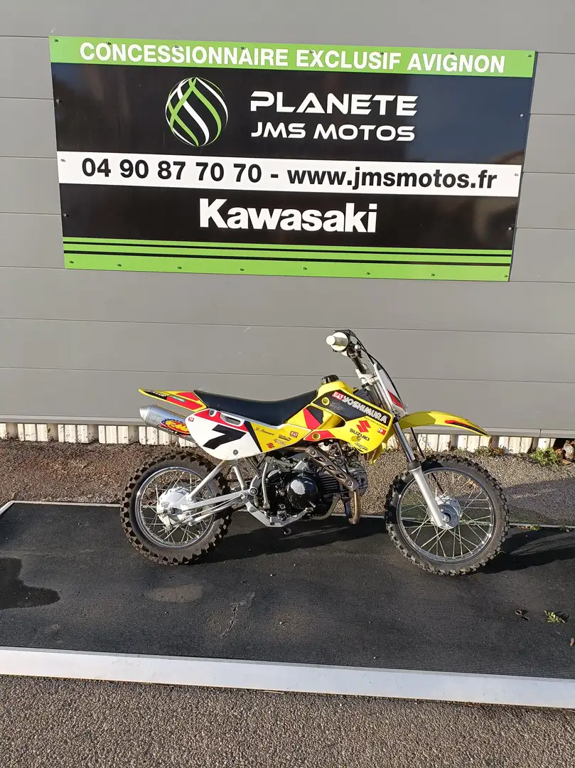 Suzuki DR-Z 110 Jaune - 1