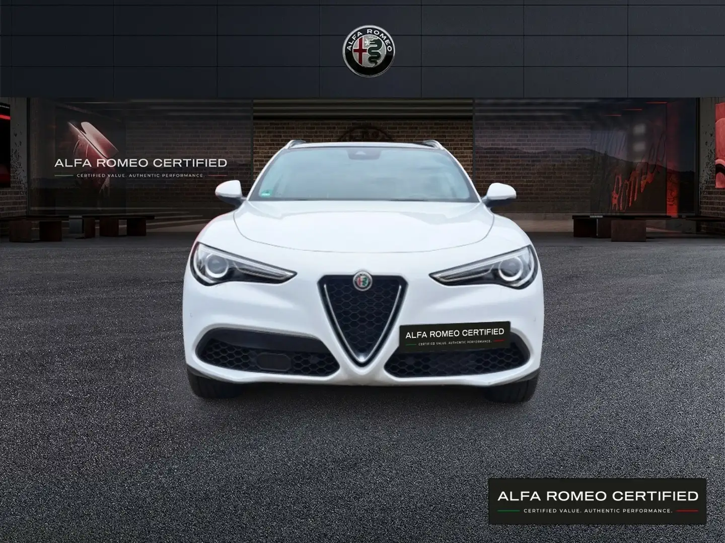 Alfa Romeo Stelvio Lusso Ti 2.0Turbo 16V AT8-Q4 Blanc - 2
