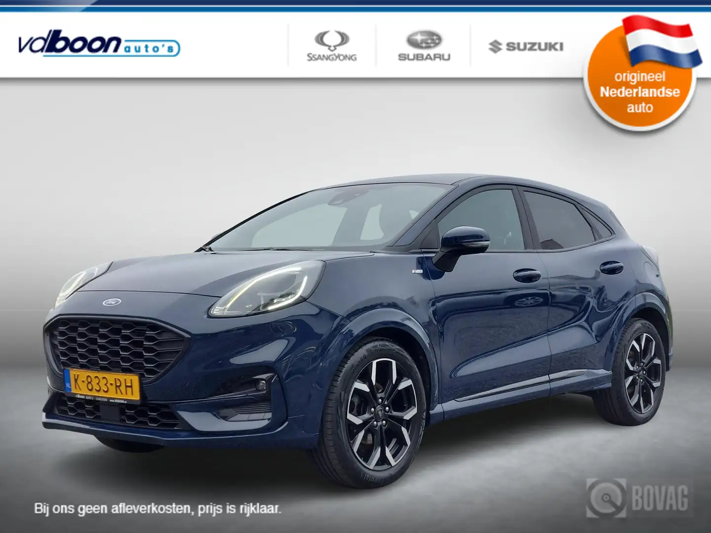 Ford Puma 1.0 EcoBoost Hybrid ST-Line X NAVI | PDC | NL-auto Bleu - 1