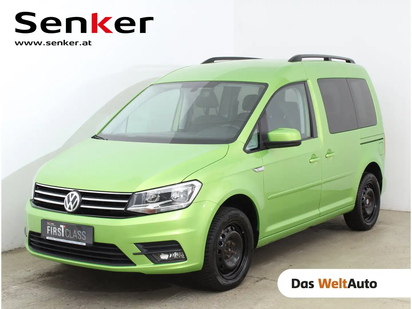 Volkswagen Caddy Kombi Comfortline 1,4 TSI Grün - 1