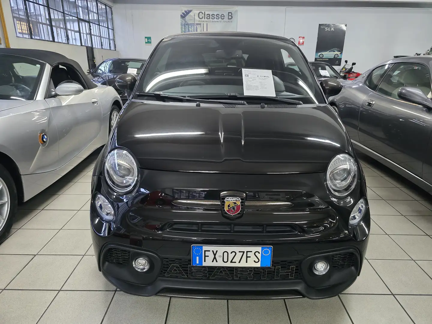 Abarth 595C 1.4 16v t. t-jet turismo 160cv mta Schwarz - 2