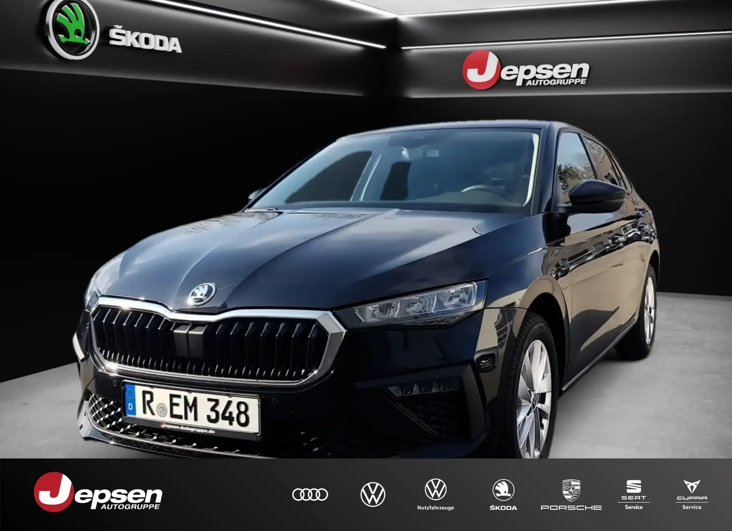 Skoda Scala Selection 1.0 TSI DSG /Navi /Ganzjahresreifen Schwarz - 1