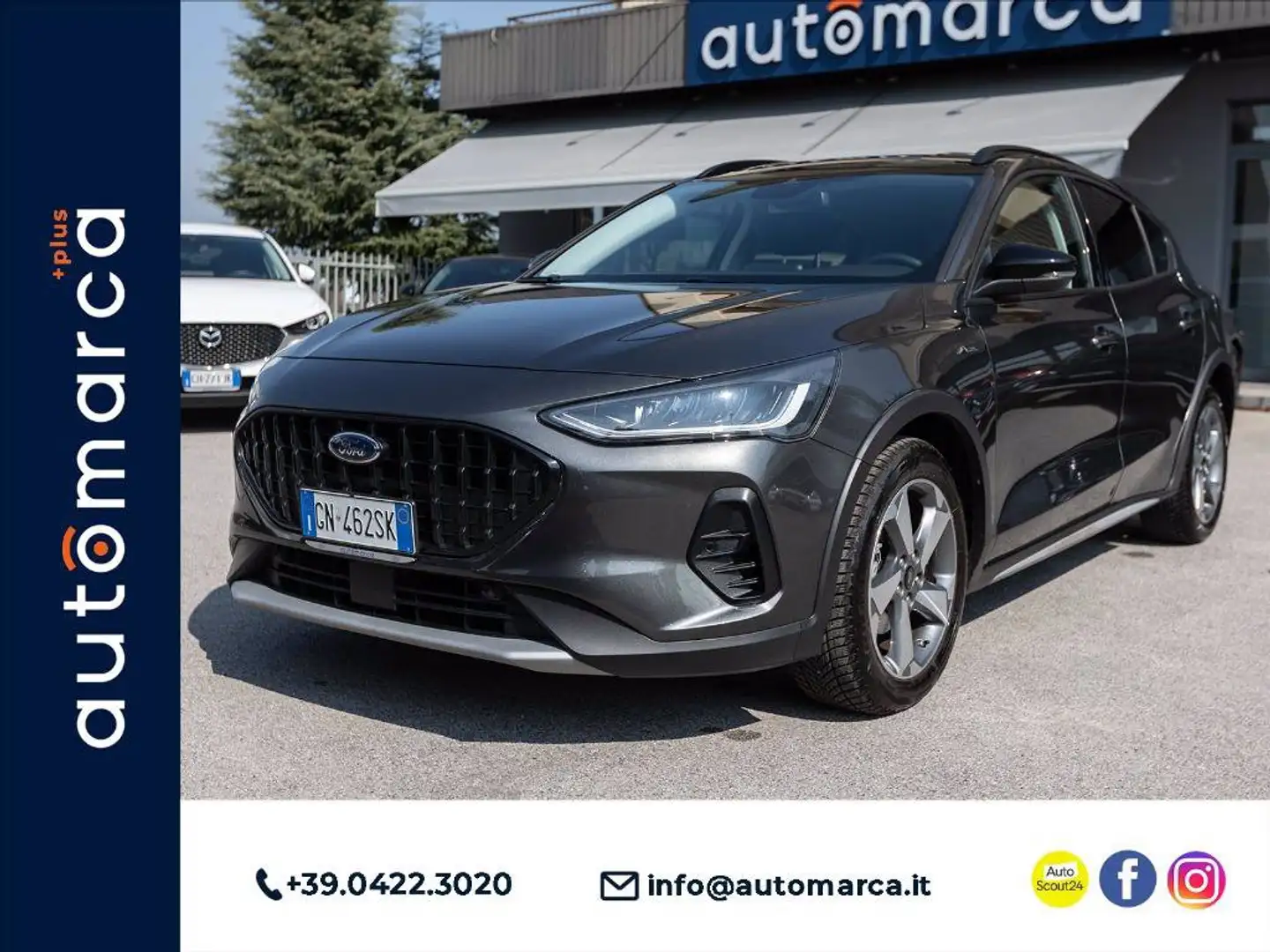 Ford Focus Active 1.0 ecoboost h Style 125cv Šedá - 1
