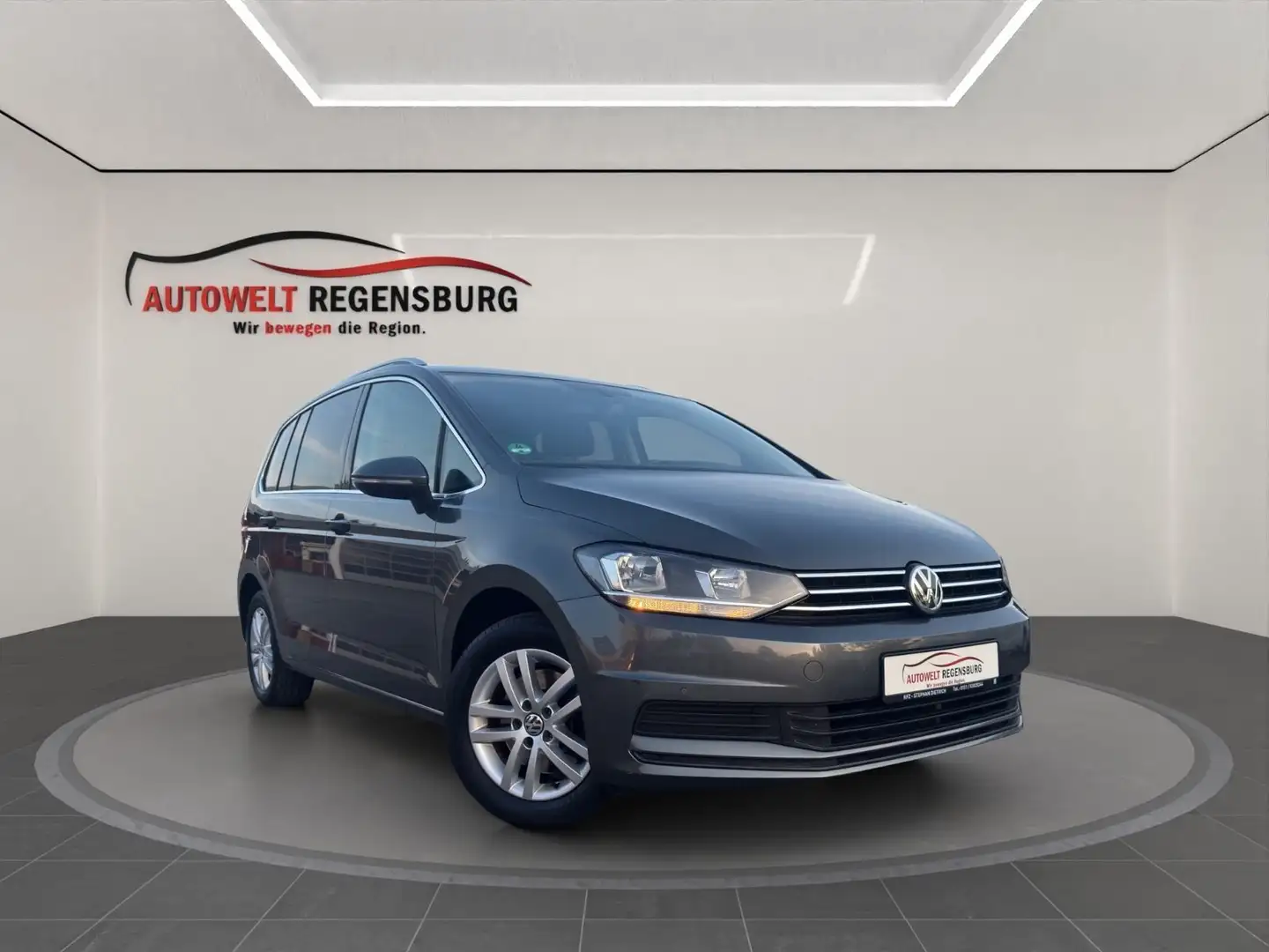 Volkswagen Touran 1.2TSI TEMPO 1HAND PDC BC Comfortline Gris - 1