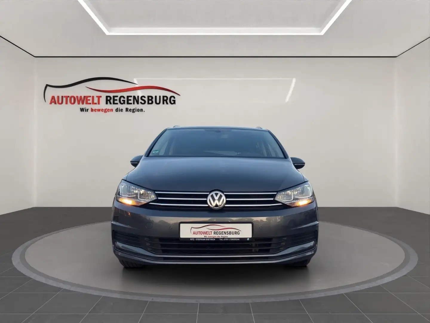 Volkswagen Touran 1.2TSI TEMPO 1HAND PDC BC Comfortline Gris - 2