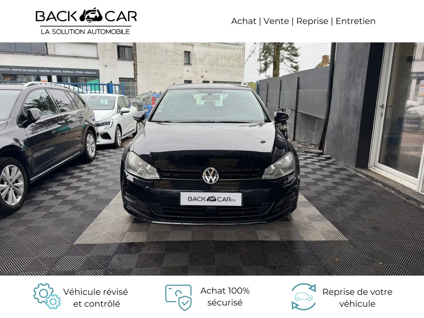 Volkswagen Golf 1.2 TSI 105 BlueMotion Technology Trendline - PREMIERE MAIN Schwarz - 2