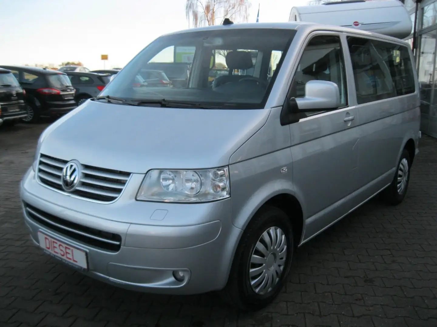 Volkswagen T5 Caravelle T5 2.5 TDI Bus Caravelle *Navi+AHK+Standhzg* Argintiu - 1