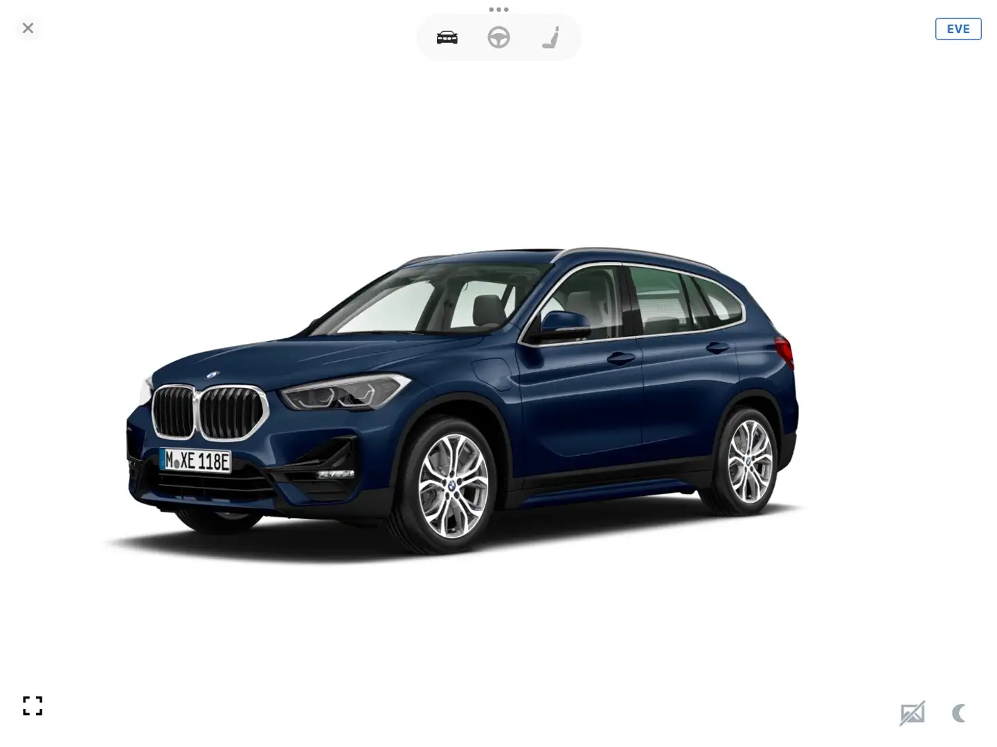 BMW X1 xDrive25e Sport Line LED*Nav*Pano*Parkassist* Blau - 1