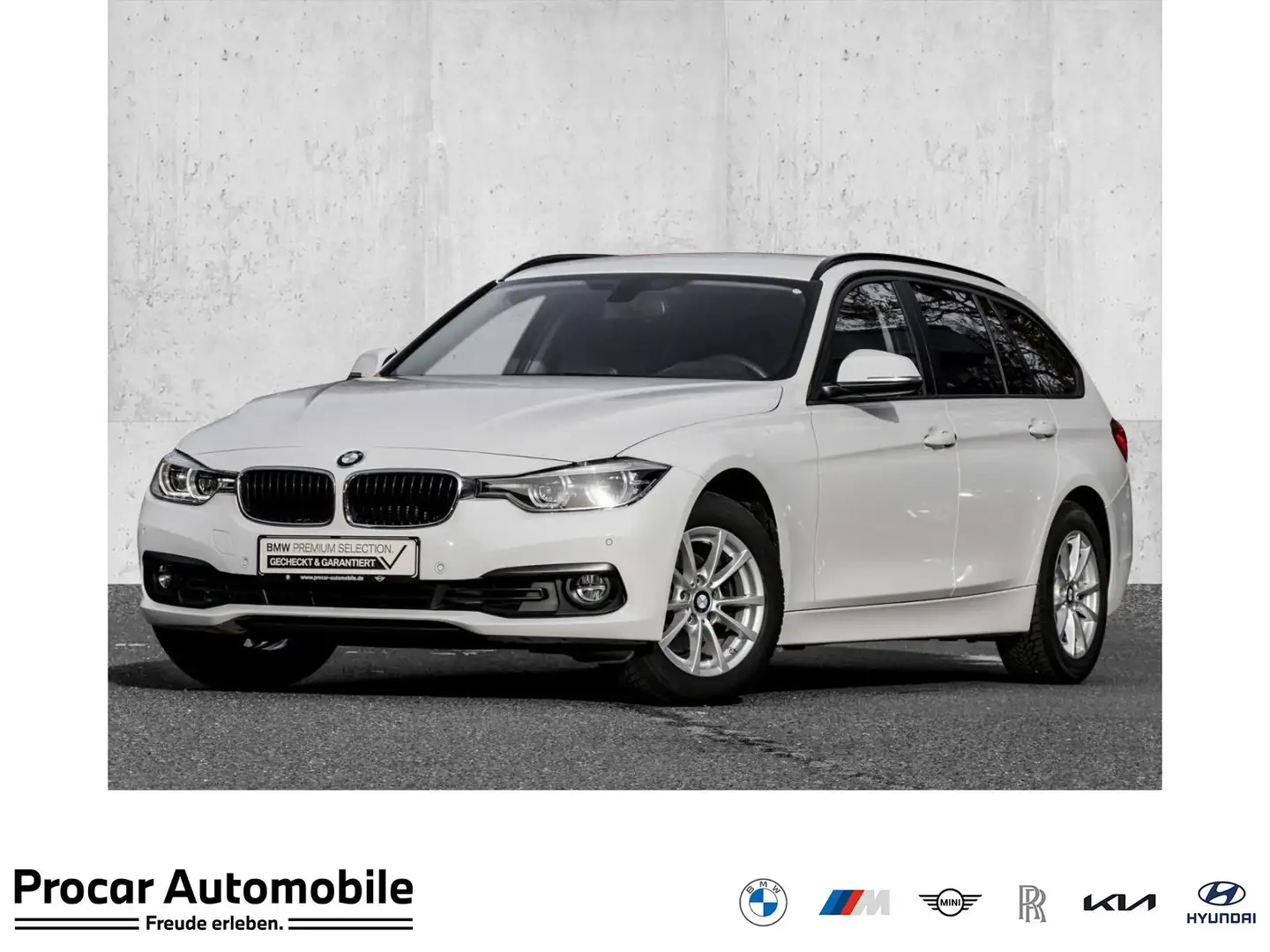 BMW 318 i ADVANTAGE+LED+SHZ+NAVI+PDC Weiß - 1