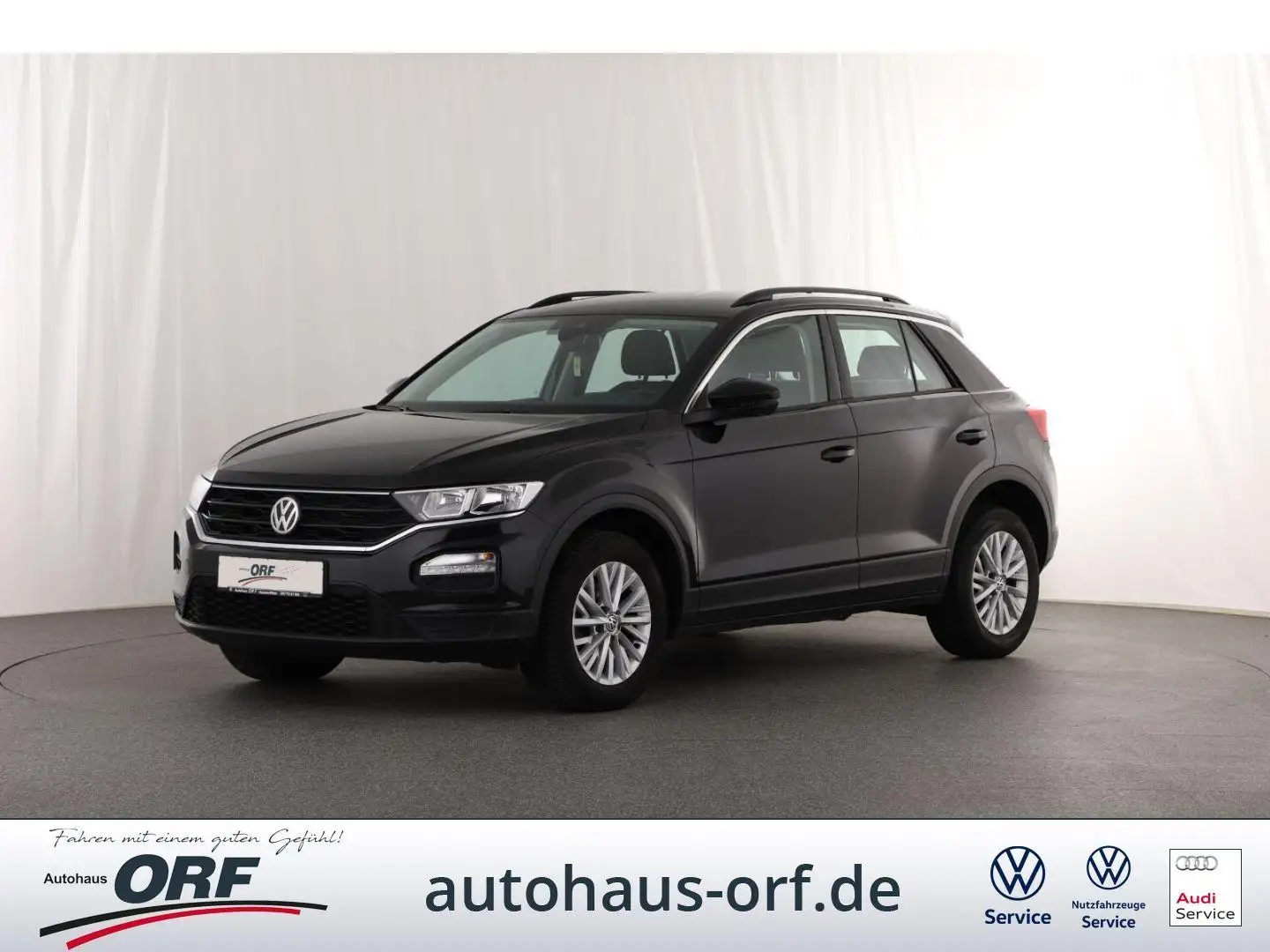 Volkswagen T-Roc 1.5 TSI DSG NAVI ALU KLIMA ISOFIX SITZHZG Schwarz - 2