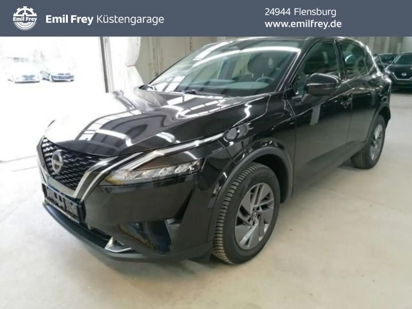 Nissan Qashqai 1.3 DIG-T MHEV Xtronic Acenta ACC/ LED/ Zwart - 1