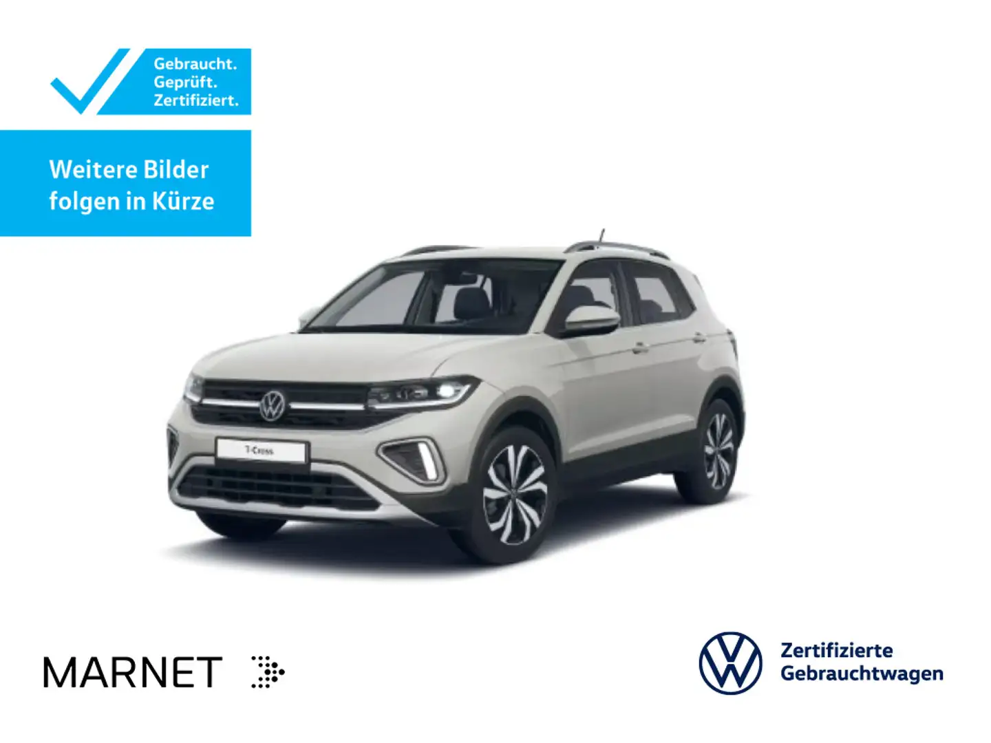Volkswagen T-Cross 1.0 TSI DSG STYLE*IQ.LIGHT*DIGITAL*NAVI* Gri - 1