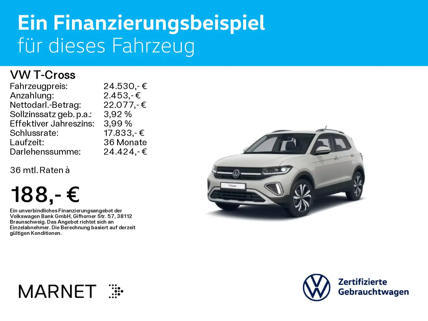 Volkswagen T-Cross 1.0 TSI DSG STYLE*IQ.LIGHT*DIGITAL*NAVI* Gri - 2