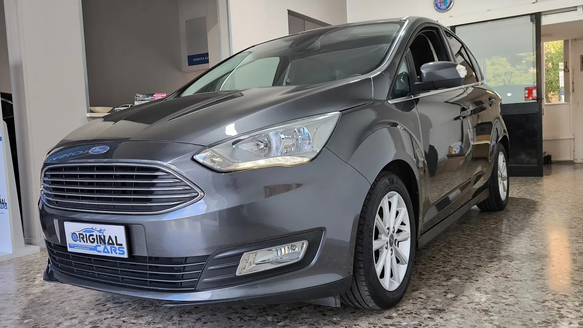 Ford C-Max C-Max III 2015 1.5 tdci Titanium s Gris - 1