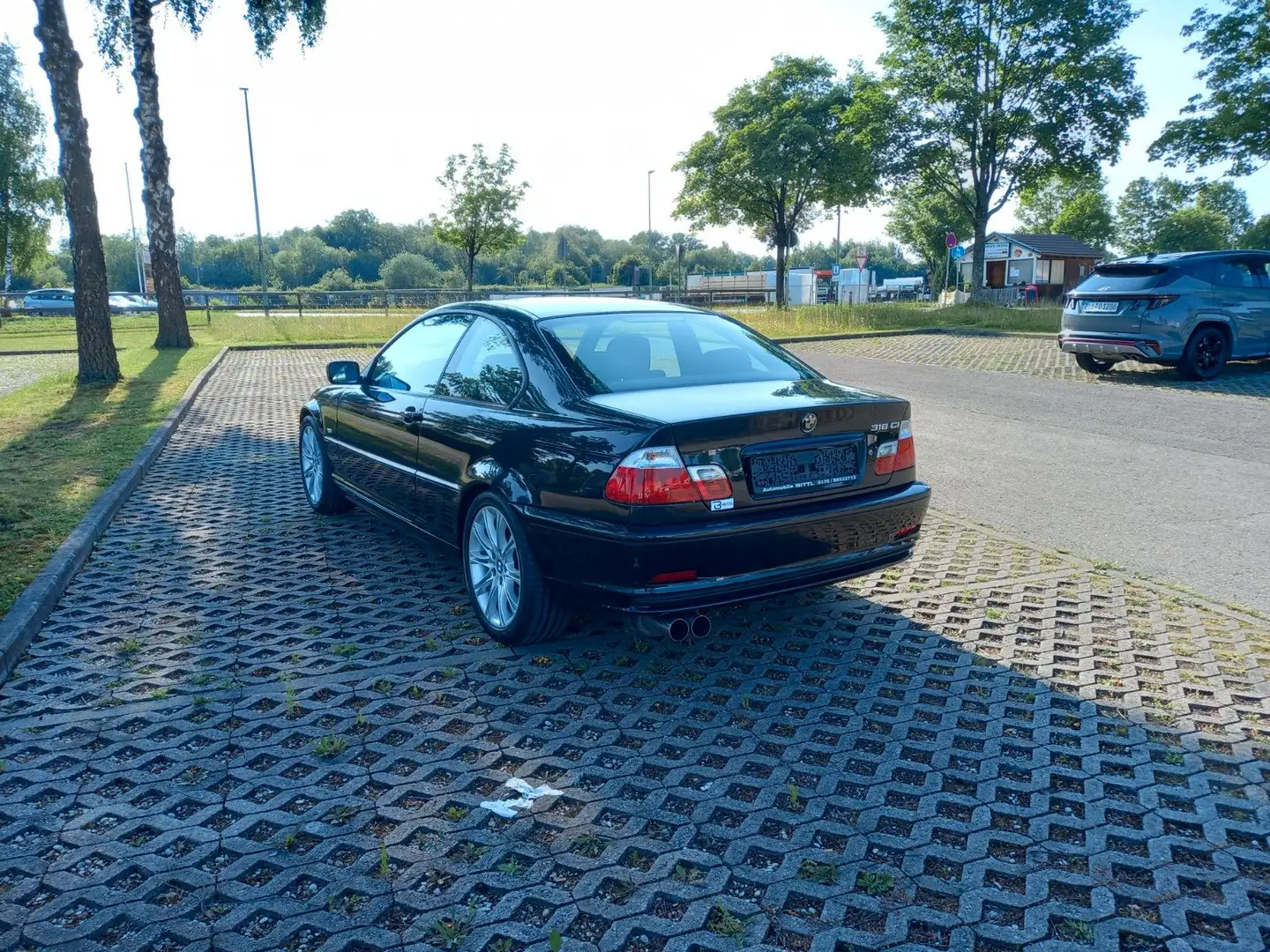 BMW 318 Ci/Klima/18Zoll/Top Zustand Negro - 2