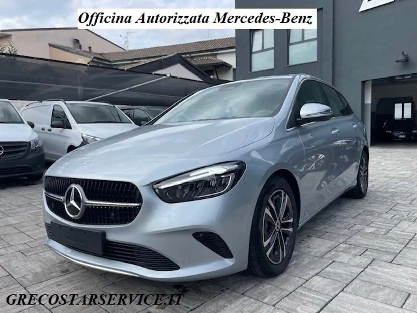Mercedes-Benz B 180 Progressive Advanced Automatic CAR-PLAY+TELECAMERA Argento - 1