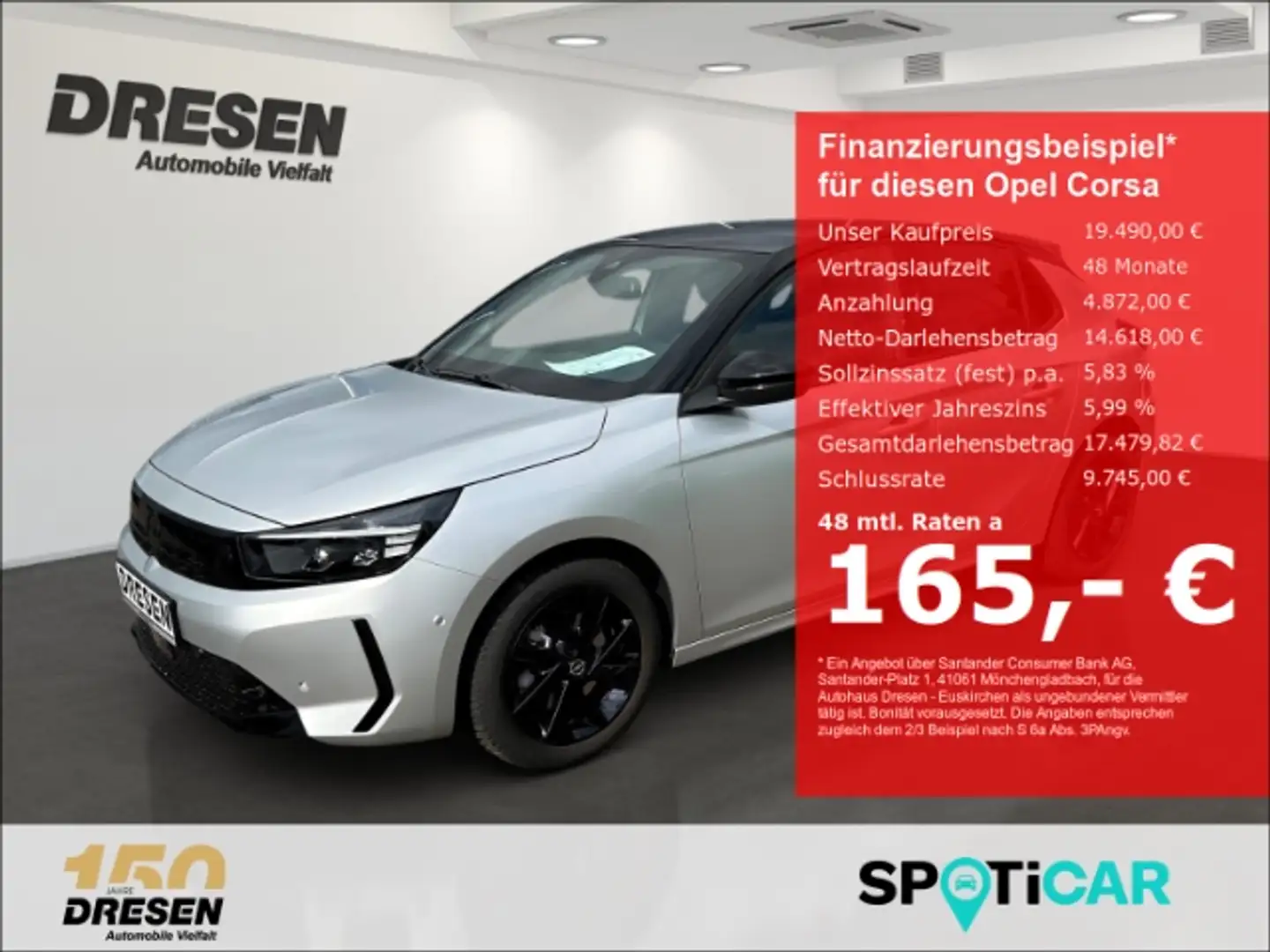 Opel Corsa F GS 1.2 Sitzheizung/Totwinkelwarner/Navi/LED Sche Argent - 1