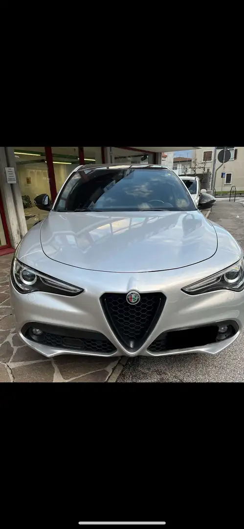 Alfa Romeo Stelvio Stelvio 2.2 t Veloce Q4 210cv auto Argento - 1