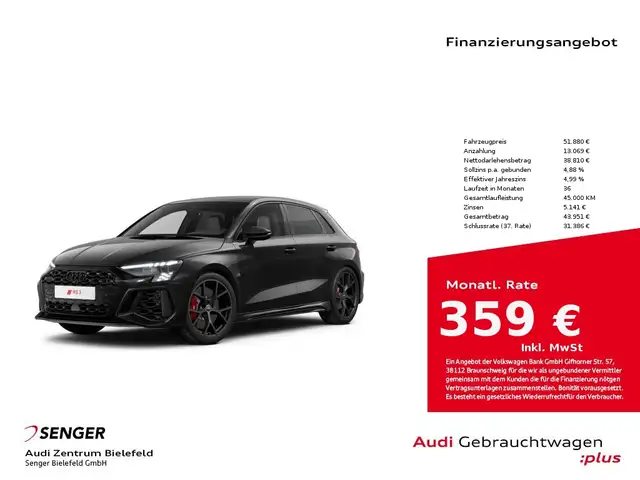 Audi RS3 Sportback 2.5 TFSI quattro Matrix Panorama