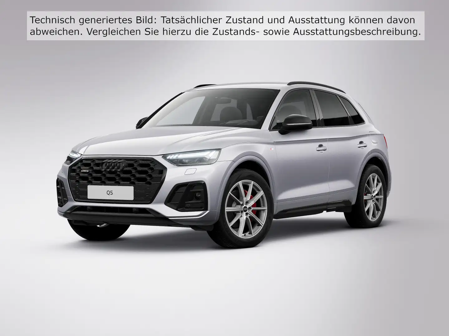 Audi Q5 2x S line business 50 eTFSI qu.*AHK*ACC*8fach Silber - 2