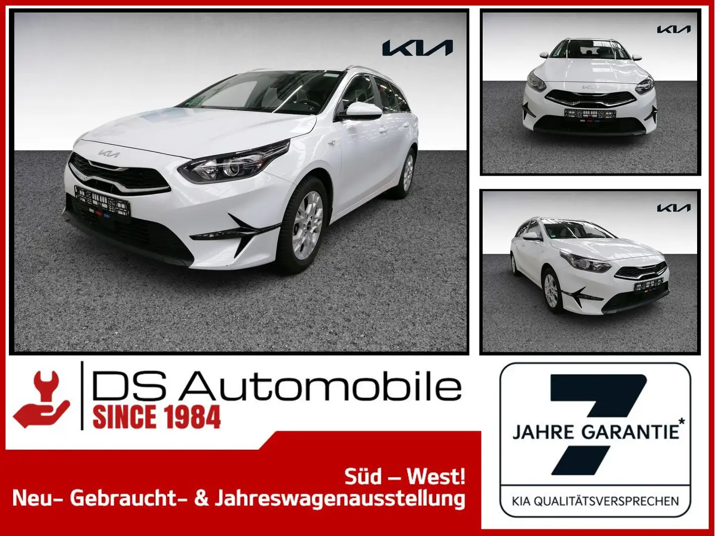 Kia Ceed SW / cee'd SW cee´d Sportswagon 1.5 T-GDI DCT7 Vision|Navi Blanc - 1