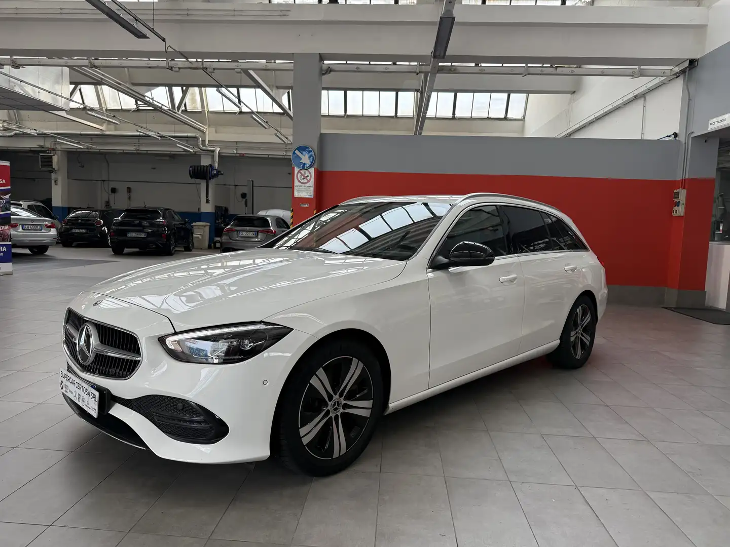 Mercedes-Benz C 220 SW d mhev Premium Pro auto Bianco - 1