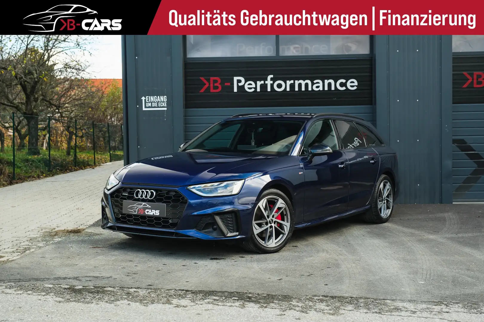Audi A4 Avant 40TDI quattro S-Line /MATRIX/VIRTUAL/MMI/RFK Blau - 1
