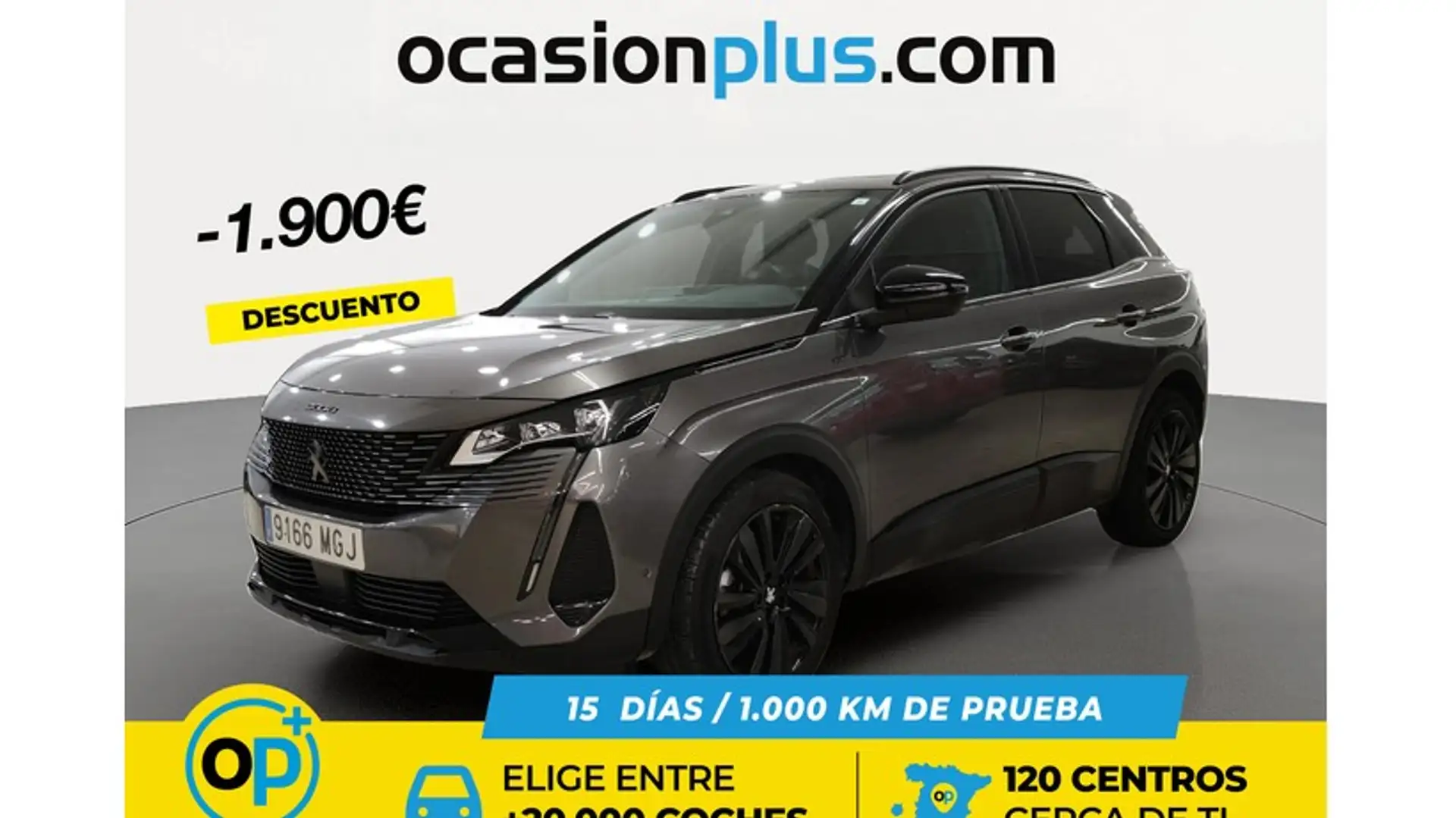 Peugeot 3008 1.2 S&S PureTech GT EAT8 130 Silber - 1
