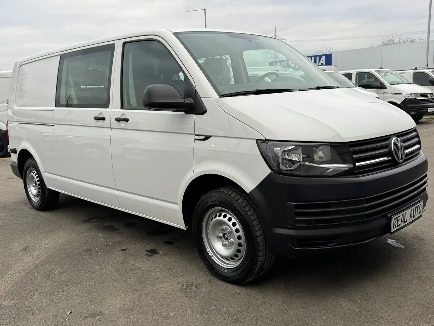 Volkswagen T6 Transporter Mixto 2.0TDI LR AHK*Navi*6-Sitzer Weiß - 2